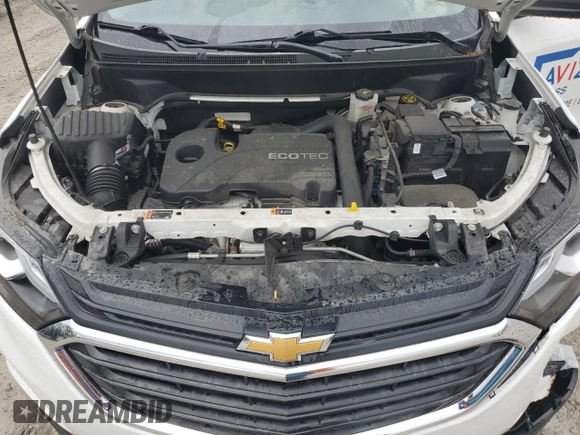 2021 Chevrolet Equinox LS with VIN 3GNAXFEV8MS173102, listed as a Copart auction lot 55698654 with 47,046 mi miles and Salvage title. Bid and sale history available at DreamBid. Image 12.