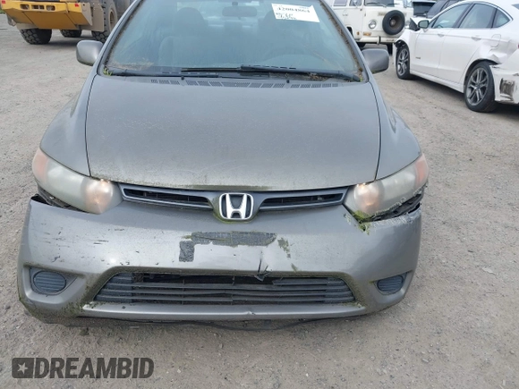 2008 Honda Civic Cpe LX with VIN 2HGFG12608H572210, listed as a IAAI auction lot 42004864 with 95,292 mi miles. Bid and sale history available at carsss.com. Image 6.