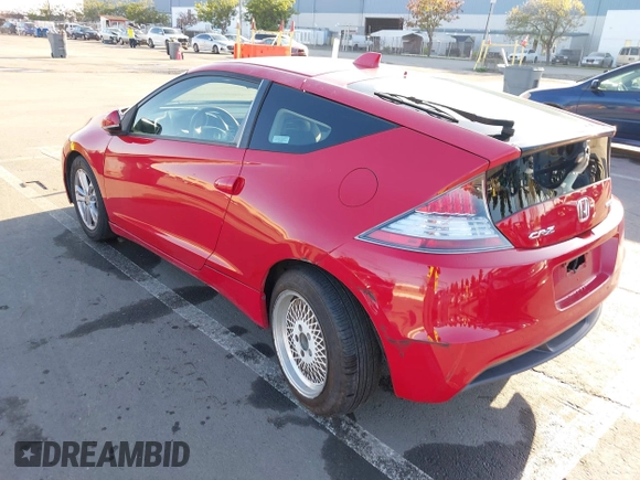 2011 Honda CR-Z with VIN JHMZF1D46BS010367, listed as a IAAI auction lot 41136945 with 125,437 mi miles. Bid and sale history available at carsss.com. Image 6.