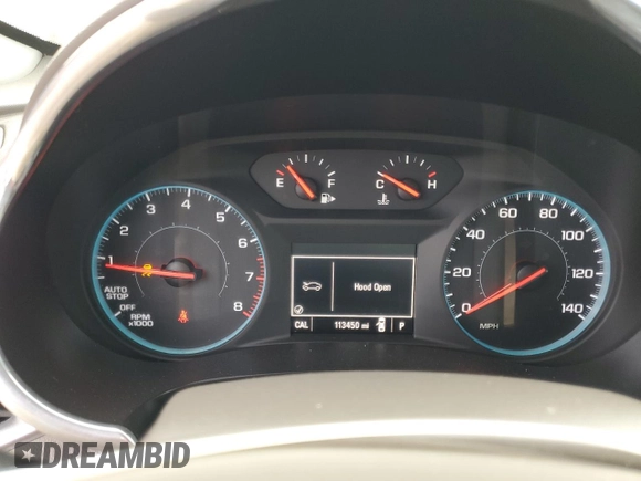 2016 Chevrolet Malibu LT with VIN 1G1ZE5STXGF248477, listed as a Copart auction lot 48372495 with 113,450 mi miles and Salvage Title. Bid and sale history available at DreamBid. Image 9.