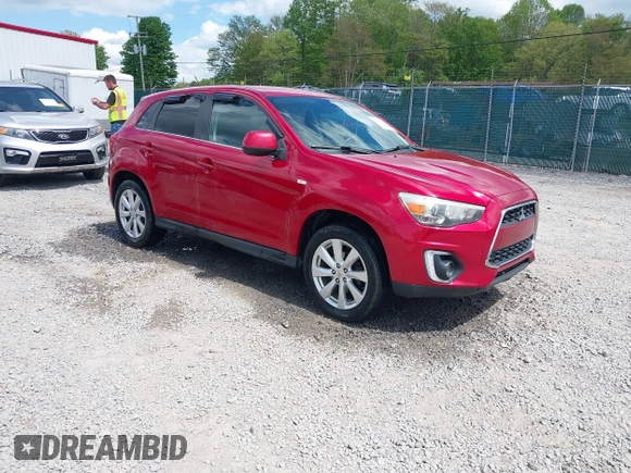 2015 Mitsubishi Outlander SE with VIN 4A4AR4AUXFE016830, listed as a IAAI auction lot 42185164 with 138,573 mi miles and . Bid and sale history available at DreamBid. Image 1.