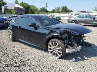 2016 Lexus RC 300 F Sport with VIN JTHSM5BC4G5002041, listed as a Copart auction lot 59631395 with 105,699 mi miles and Salvage title. Bid and sale history available at DreamBid. Image 4.