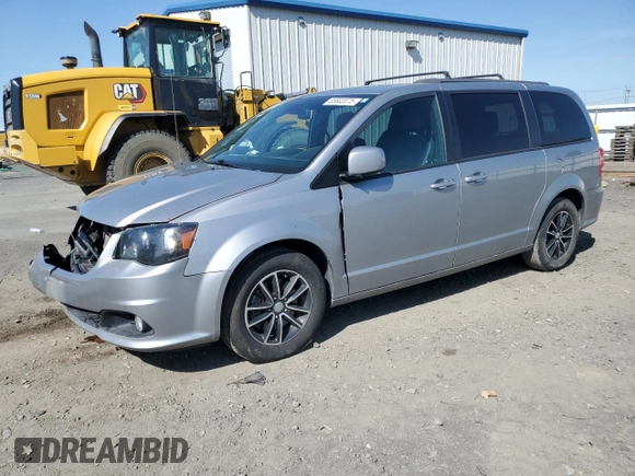 2019 Dodge Grand Caravan GT with VIN 2C4RDGEG2KR518937, listed as a Copart auction lot 55602075 with 80,881 mi miles and Salvage Title. Bid and sale history available at DreamBid. Image 1.