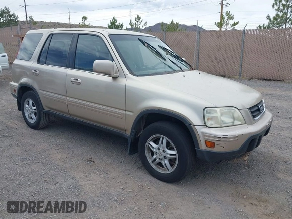 2000 Honda CR-V SE with VIN JHLRD1874YC046995, listed as a IAAI auction lot 42033059 with 218,484 mi miles. Bid and sale history available at carsss.com. Image 1.