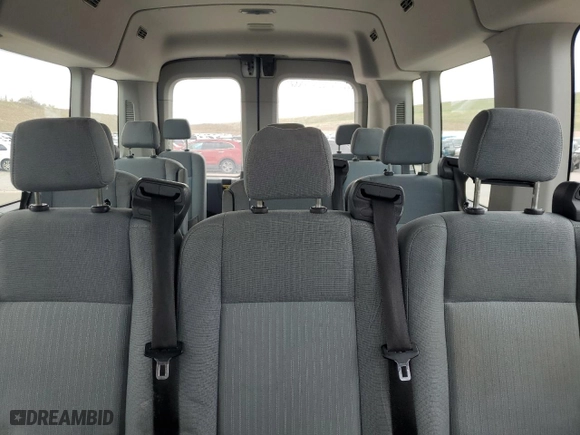 2015 Ford Transit Wagon XL with VIN 1FBAX2CM9FKA64565, listed as a Copart auction lot 52207435 with 186,751 mi miles and Salvage Title. Bid and sale history available at carsss.com. Image 10.