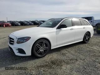 2019 Mercedes-Benz E 450 with VIN WDDZH6JB6KA671808, listed as a Copart auction lot 49857245 with 99,709 mi miles and Salvage Title. Bid and sale history available at DreamBid. Image 1.
