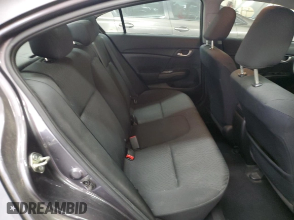 2015 Honda Civic LX with VIN 19XFB2F57FE018983, listed as a Copart auction lot 54947805 with 312,148 mi miles and Salvage Title. Bid and sale history available at DreamBid. Image 10.