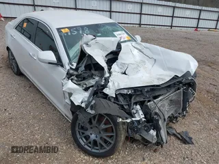 2015 Cadillac ATS Sedan Luxury RWD with VIN 1G6AB5RX4F0130905, listed as a IAAI auction lot 41801229 with 1 mi miles. Bid and sale history available at carsss.com. Image 6.