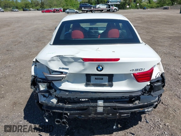 2018 BMW 4 Series 430i xDrive with VIN WBA4Z3C58JEC56455, listed as a IAAI auction lot 42198338 with 75,737 mi miles and . Bid and sale history available at DreamBid. Image 16.