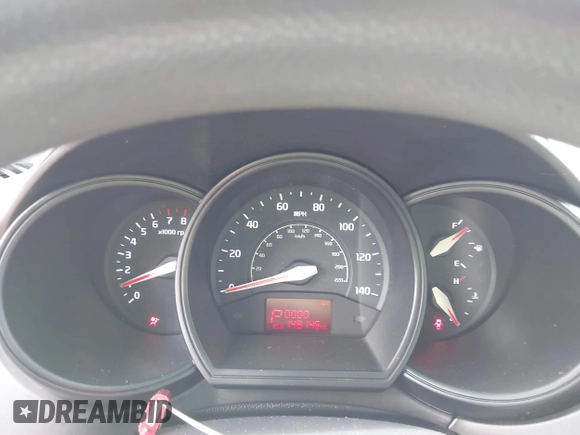 2014 Kia Rio LX with VIN KNADM4A33E6335499, listed as a IAAI auction lot 42123085 with 148,146 mi miles and . Bid and sale history available at DreamBid. Image 7.