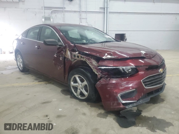 2016 Chevrolet Malibu LS с VIN 1G1ZB5ST1GF262194, выставлен на аукционе Copart как лот 56980845 с пробегом 123 523 миль миль и Чистый • Clean title. История ставок и продаж доступна на DreamBid. Изображение 4.