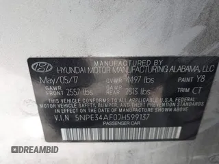 2018 Hyundai Sonata SEL z VIN 5NPE34AF0JH599137, wystawiony jako IAAI lot #41865261 z przebiegiem 63 719 mil mil oraz . Historia ofert i sprzedaży dostępna na DreamBid. Obrazek 9.