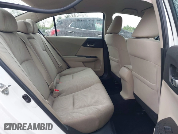 2017 Honda Accord Sedan LX with VIN 1HGCR2F38HA293427, listed as a IAAI auction lot 42109593 with 80,370 mi miles. Bid and sale history available at carsss.com. Image 8.