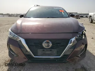 2020 Nissan Sentra SV with VIN 3N1AB8CV4LY306331, listed as a Copart auction lot 47730025 with 40,534 mi miles and Salvage Title. Bid and sale history available at carsss.com. Image 5.