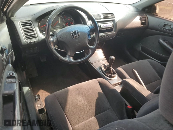 2005 Honda Civic EX with VIN 1HGEM21995L023996, listed as a Copart auction lot 75929274 with 150,577 mi miles and Salvage Title. Bid and sale history available at carsss.com. Image 8.