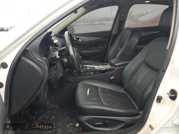 2017 Infiniti Q50 Premium with VIN JN1EV7AP2HM741642, listed as a Copart auction lot 49171665 with 90,501 mi miles and Salvage Title. Bid and sale history available at DreamBid. Image 7.