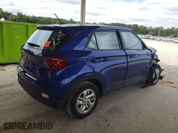 2023 Hyundai Venue SE with VIN KMHRB8A35PU225957, listed as a Copart auction lot 84863704 with 23,872 mi miles and Salvage Title. Bid and sale history available at DreamBid. Image 3.