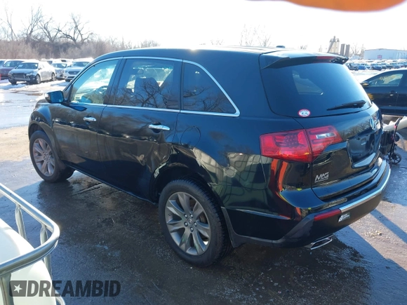 2013 Acura MDX Advance with VIN 2HNYD2H83DH519729, listed as a IAAI auction lot 41316162 with 112,081 mi miles and . Bid and sale history available at DreamBid. Image 3.