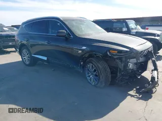 2025 Genesis GV80 Standard with VIN KMUHFESB0SU239716, listed as a IAAI auction lot 41798595 with 12,000 mi miles and . Bid and sale history available at DreamBid. Image 1.