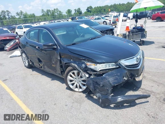 2015 Acura TLX z VIN 19UUB1F32FA017177, wystawiony jako IAAI lot #42440767 z przebiegiem 92 739 mil mil oraz . Historia ofert i sprzedaży dostępna na DreamBid. Obrazek 1.