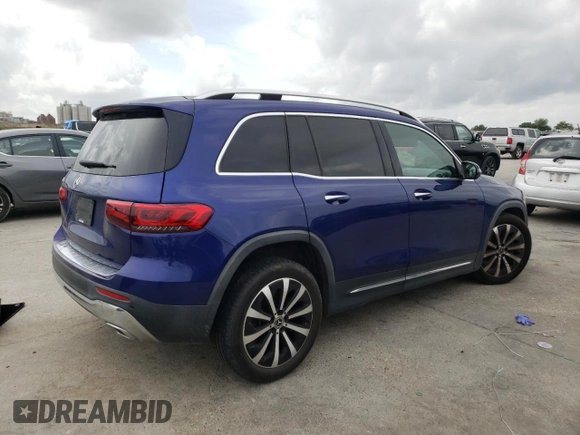 2021 Mercedes-Benz GLB 250 z VIN W1N4M4GB4MW155022, wystawiony jako Copart lot #53795505 z przebiegiem 41 191 mil mil oraz Szkoda całkowita • Salvage title. Historia ofert i sprzedaży dostępna na DreamBid. Obrazek 3.