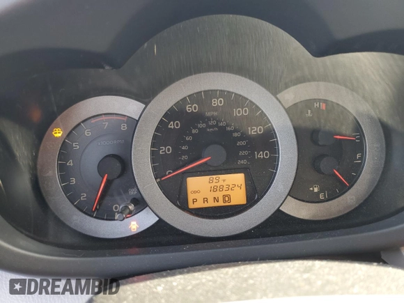 2010 Toyota RAV4 Limited with VIN JTMDK4DV3A5091410, listed as a Copart auction lot 61422655 with 188,324 mi miles and Non repairable. Bid and sale history available at DreamBid. Image 9.