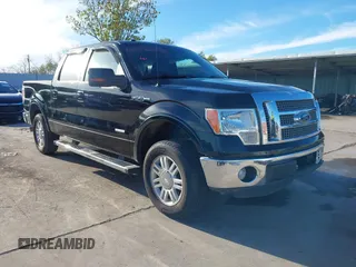 2011 Ford F-150 XLT with VIN 1FTFW1CT1BFD36437, listed as a IAAI auction lot 41172643 with 186,224 mi miles. Bid and sale history available at carsss.com. Image 1.