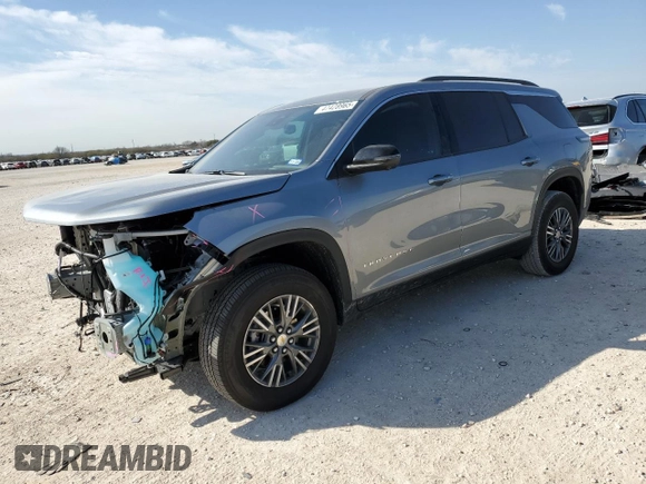 2025 Chevrolet Traverse FWD LT with VIN 1GNERGRS7SJ137952, listed as a Copart auction lot 47428965 with 3,025 mi miles and Salvage title. Bid and sale history available at DreamBid. Image 1.