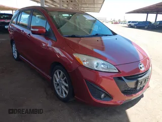 2015 Mazda 5 Touring with VIN JM1CW2CL3F0188986, listed as a IAAI auction lot 42692787 with 124,697 mi miles and . Bid and sale history available at DreamBid. Image 1.