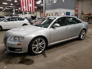 2008 Audi S8 with VIN WAUPN94E48N014604, listed as a Copart auction lot 82362434 with 202,532 mi miles and Salvage Title. Bid and sale history available at DreamBid. Image 1.