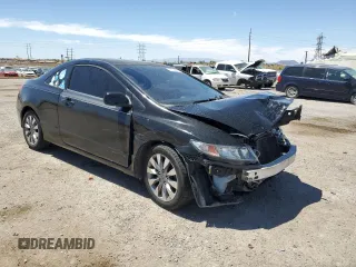 2009 Honda Civic EX with VIN 2HGFG12839H516541, listed as a Copart auction lot 53750275 with Not Provided miles and Salvage Title. Bid and sale history available at DreamBid. Image 4.
