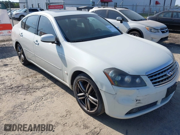 2006 Infiniti M z VIN JNKAY01E46M110394, wystawiony jako IAAI lot #42309941 z przebiegiem 140 240 mil mil oraz . Historia ofert i sprzedaży dostępna na DreamBid. Obrazek 1.