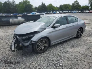 2016 Honda Accord Sport с VIN 1HGCR2F5XGA065526, выставлен на аукционе Copart как лот 58016535 с пробегом 79 328 миль миль и Списание • Salvage title. История ставок и продаж доступна на DreamBid. Изображение 1.