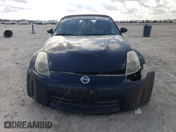 2008 Nissan 350Z Enthusiast with VIN JN1BZ36A78M850344, listed as a Copart auction lot 86394824 with 113,134 mi miles and Salvage Title. Bid and sale history available at DreamBid. Image 5.