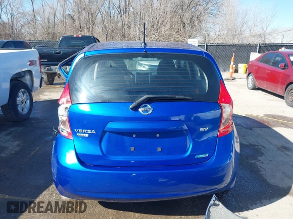 2014 Nissan Note SV with VIN 3N1CE2CP1EL396617, listed as a IAAI auction lot 41797564 with 36,648 mi miles and . Bid and sale history available at DreamBid. Image 17.