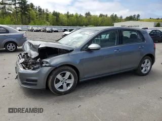 2017 Volkswagen Golf S z VIN 3VW217AU1HM015595, wystawiony jako Copart lot #57384805 z przebiegiem 49 257 mil mil oraz Szkoda całkowita • Salvage title. Historia ofert i sprzedaży dostępna na DreamBid. Obrazek 1.
