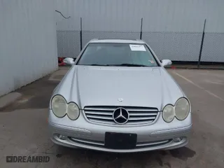 2004 Mercedes-Benz CLK-Class 3.2L with VIN WDBTJ65J34F097968, listed as a IAAI auction lot 41862477 with 187,619 mi miles. Bid and sale history available at carsss.com. Image 12.
