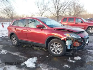 2014 Mazda CX-9 Touring with VIN JM3TB3CV1E0433325, listed as a IAAI auction lot 41409898 with 117,082 mi miles. Bid and sale history available at carsss.com. Image 1.