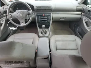2001 Audi A4 with VIN WAUDC68D81A012246, listed as a Copart auction lot 48749525 with 60,876 mi miles and Salvage Title. Bid and sale history available at carsss.com. Image 8.