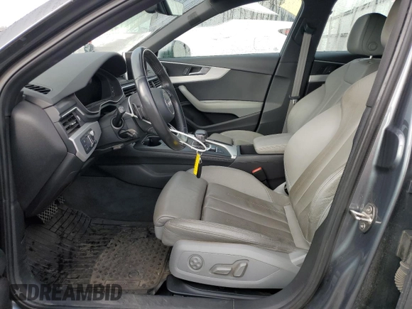 2017 Audi A4 Prestige with VIN WAUFNAF46HN056113, listed as a Copart auction lot 49492565 with 0 mi miles and Salvage Title. Bid and sale history available at carsss.com. Image 7.