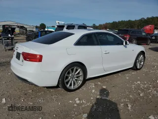 2016 Audi A5 Premium with VIN WAUD2AFR7GA050094, listed as a Copart auction lot 83549834 with 92,459 mi miles and Salvage title. Bid and sale history available at DreamBid. Image 3.