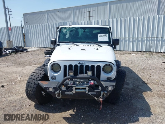 2017 Jeep Wrangler Unlimited Sport с VIN 1C4BJWDG4HL549310, выставлен на аукционе IAAI как лот 42205370 с пробегом 84 226 миль миль и . История ставок и продаж доступна на DreamBid. Изображение 12.