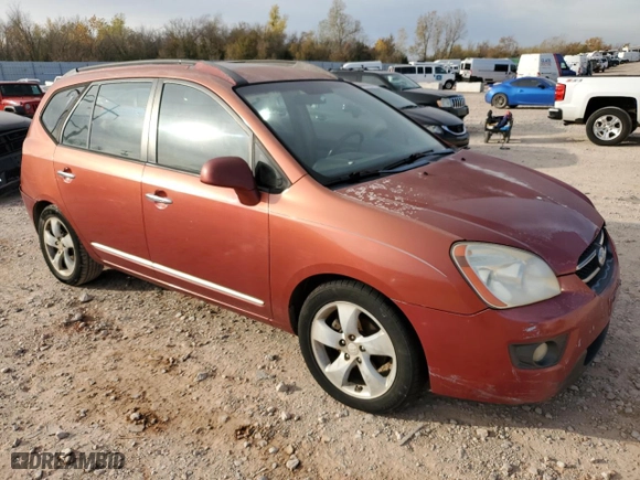 2007 Kia Rondo EX with VIN KNAFG526077103910, listed as a Copart auction lot 82367944 with 214,339 mi miles and Salvage Title. Bid and sale history available at carsss.com. Image 4.