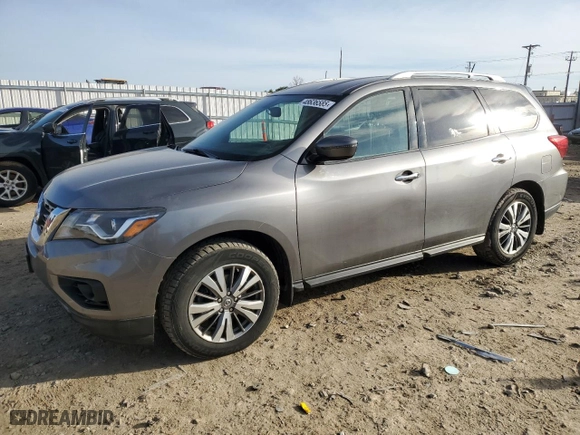 2017 Nissan Pathfinder SL with VIN 5N1DR2MM6HC632877, listed as a Copart auction lot 48636585 with NaN miles and Clean Title. Bid and sale history available at carsss.com. Image 1.