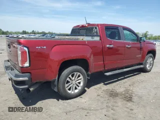 2017 GMC Canyon 4WD SLT with VIN 1GTP6DE14H1302564, listed as a Copart auction lot 54965815 with 214,501 mi miles and Clean Title. Bid and sale history available at carsss.com. Image 3.