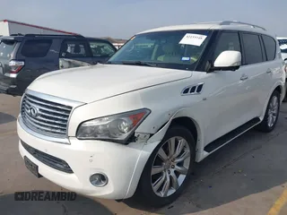 2014 Infiniti QX80 z VIN JN8AZ2NE6E9063136, wystawiony jako IAAI lot #42233348 z przebiegiem 145 988 mil mil oraz . Historia ofert i sprzedaży dostępna na DreamBid. Obrazek 19.