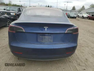 2018 Tesla Model 3 Long Range Battery with VIN 5YJ3E1EA9JF013144, listed as a Copart auction lot 53880835 with Not Provided miles and Salvage Title. Bid and sale history available at DreamBid. Image 6.