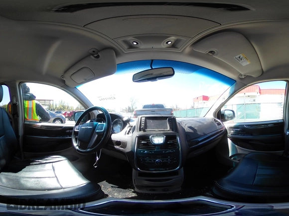 2013 Chrysler Town & Country Touring with VIN 2C4RC1BG2DR605857, listed as a IAAI auction lot 42001954 with 158,445 mi miles. Bid and sale history available at carsss.com. Image 19.