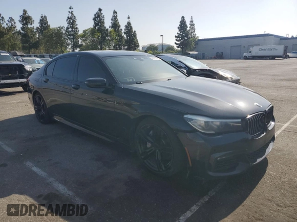 2019 BMW 7 Series 740i z VIN WBA7E2C57KB217388, wystawiony jako Copart lot #61867745 z przebiegiem 109 810 mil mil oraz Szkoda całkowita • Salvage title. Historia ofert i sprzedaży dostępna na DreamBid. Obrazek 4.