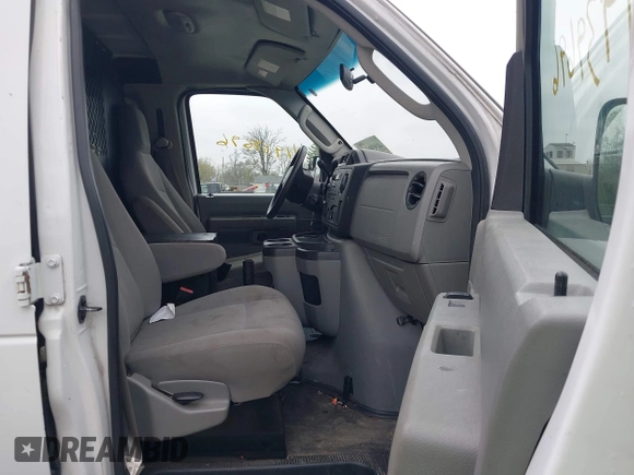 2012 Ford Econoline Cargo Commercial with VIN 1FTNE1EW0CDB10750, listed as a IAAI auction lot 41939696 with 180,042 mi miles. Bid and sale history available at carsss.com. Image 5.